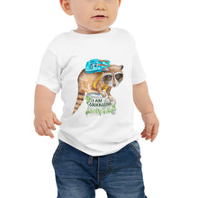 Load image into Gallery viewer, Roger the Racoon Baby Jersey Short Sleeve Tee
