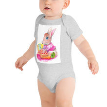 Load image into Gallery viewer, Betty the Bunny Baby short sleeve one piece
