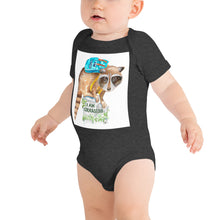 Load image into Gallery viewer, Roger the Racoon Baby short sleeve one piece
