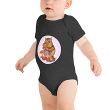 Load image into Gallery viewer, Carrie the Chipmunk Halo Baby short sleeve one piece
