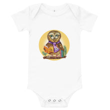 Load image into Gallery viewer, Ollie the Owl Halo Baby short sleeve one piece
