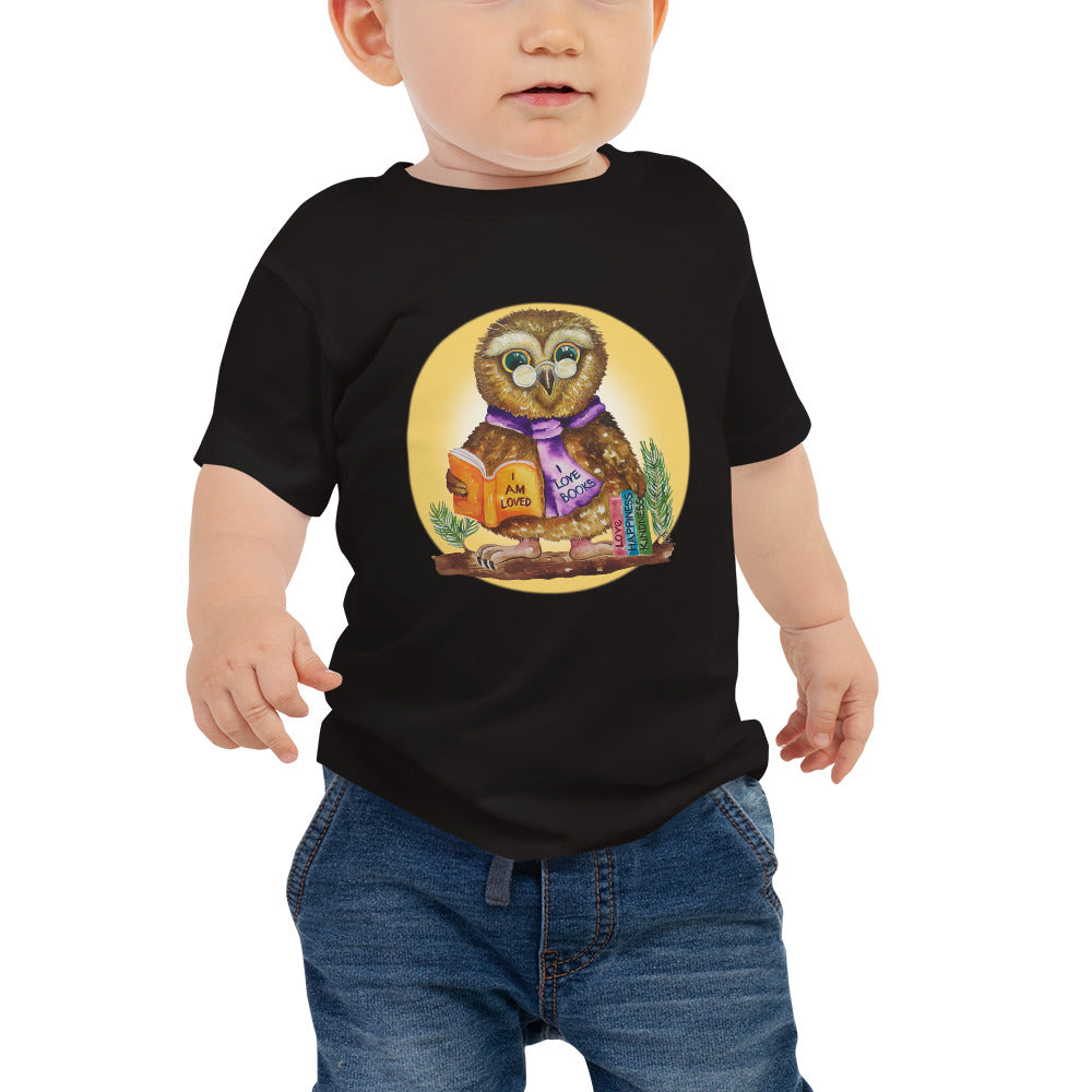 Ollie the Owl Halo Baby Jersey Short Sleeve Tee
