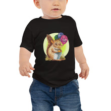 Load image into Gallery viewer, Samuel the Squirrel Halo Baby Jersey Short Sleeve Tee
