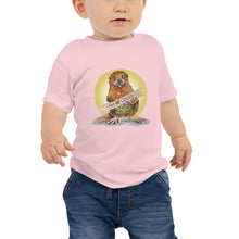 Load image into Gallery viewer, Bradley the Beaver Halo Baby Jersey Short Sleeve Tee
