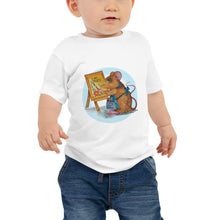 Load image into Gallery viewer, Martha the Mouse Halo Baby Jersey Short Sleeve Tee
