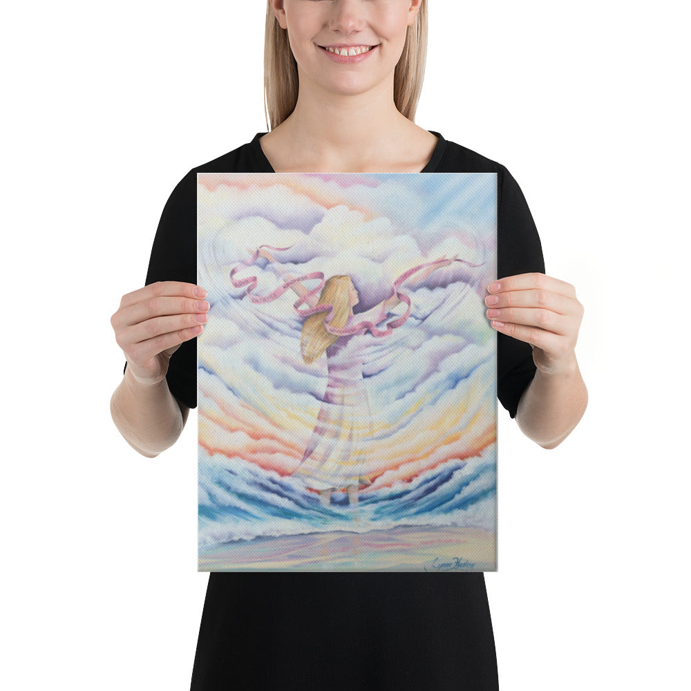 Praise and Worship Prophetic Art Canvas