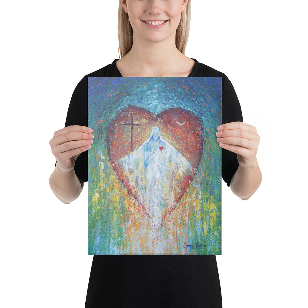 The Love of the Father Prophetic Art Canvas