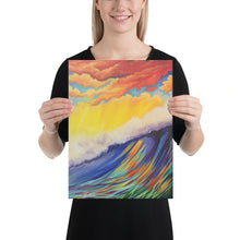 Load image into Gallery viewer, Calm our Storm Prophetic Art Canvas
