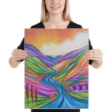 Load image into Gallery viewer, Rivers of Healing Prophetic Art Canvas
