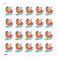 Load image into Gallery viewer, Deborah the Duck Recycled polyester fabric
