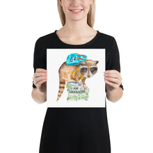 Load image into Gallery viewer, Roger the Racoon Art Print
