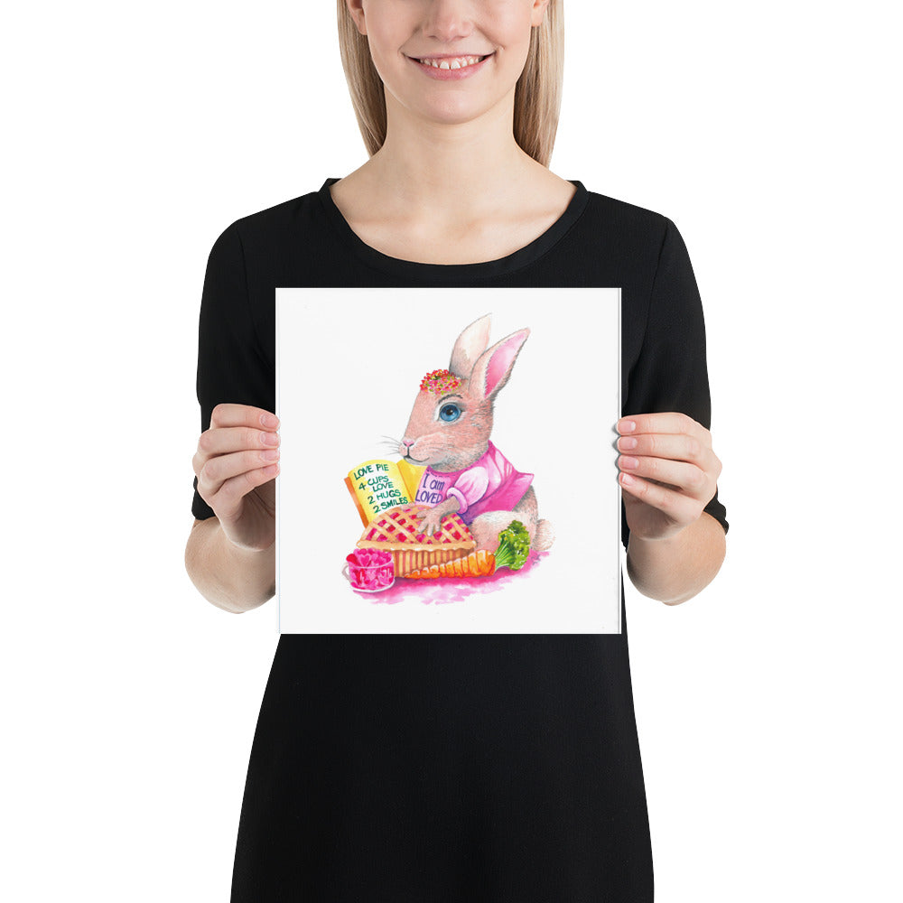 Betty the Bunny Art Print