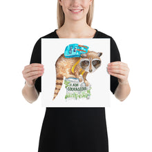 Load image into Gallery viewer, Roger the Racoon Art Print
