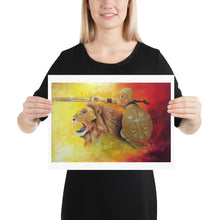 Load image into Gallery viewer, Armor of God  Prophetic Art Print
