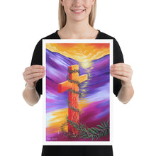 Load image into Gallery viewer, Take up the Cross Prophetic Art Print
