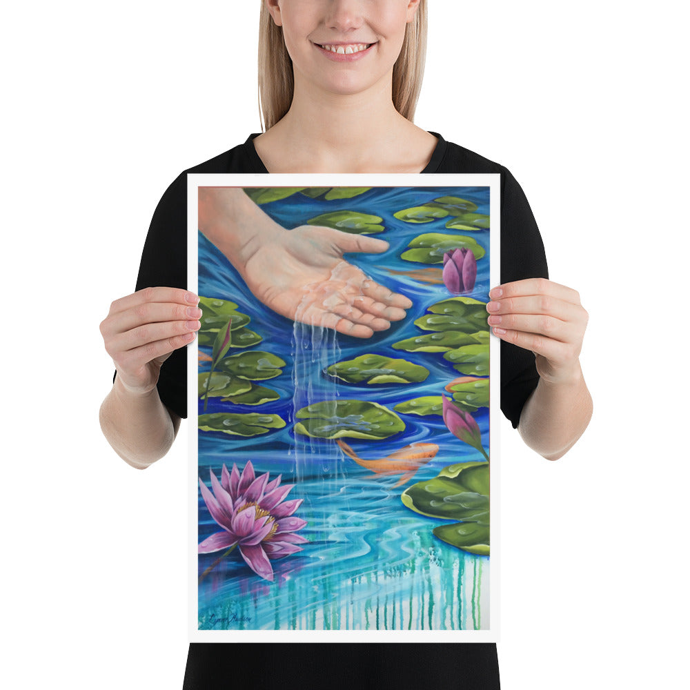 Living Water prophetic art print