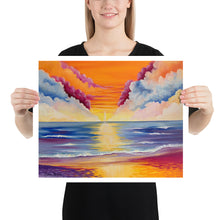 Load image into Gallery viewer, Shining Down Prophetic Art Print
