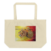 Load image into Gallery viewer, Armor of God Large organic tote bag
