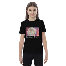 Load image into Gallery viewer, Lionheart Black Organic cotton kids t-shirt
