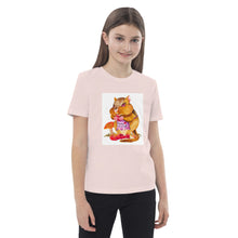 Load image into Gallery viewer, Carrie the Chipmunk Organic cotton kids t-shirt
