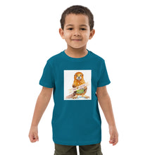 Load image into Gallery viewer, Bradley the Beaver Organic cotton kids t-shirt
