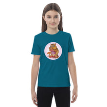 Load image into Gallery viewer, Carrie the  Chipmunk Organic cotton kids t-shirt
