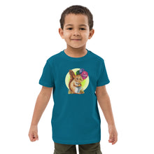 Load image into Gallery viewer, Samuel the Squirrel Halo Organic cotton kids t-shirt

