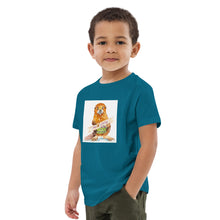 Load image into Gallery viewer, Bradley the Beaver Organic cotton kids t-shirt
