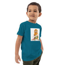 Load image into Gallery viewer, Bradley the Beaver Organic cotton kids t-shirt
