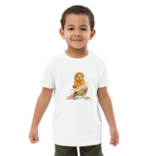 Load image into Gallery viewer, Bradley the Beaver Organic cotton kids t-shirt
