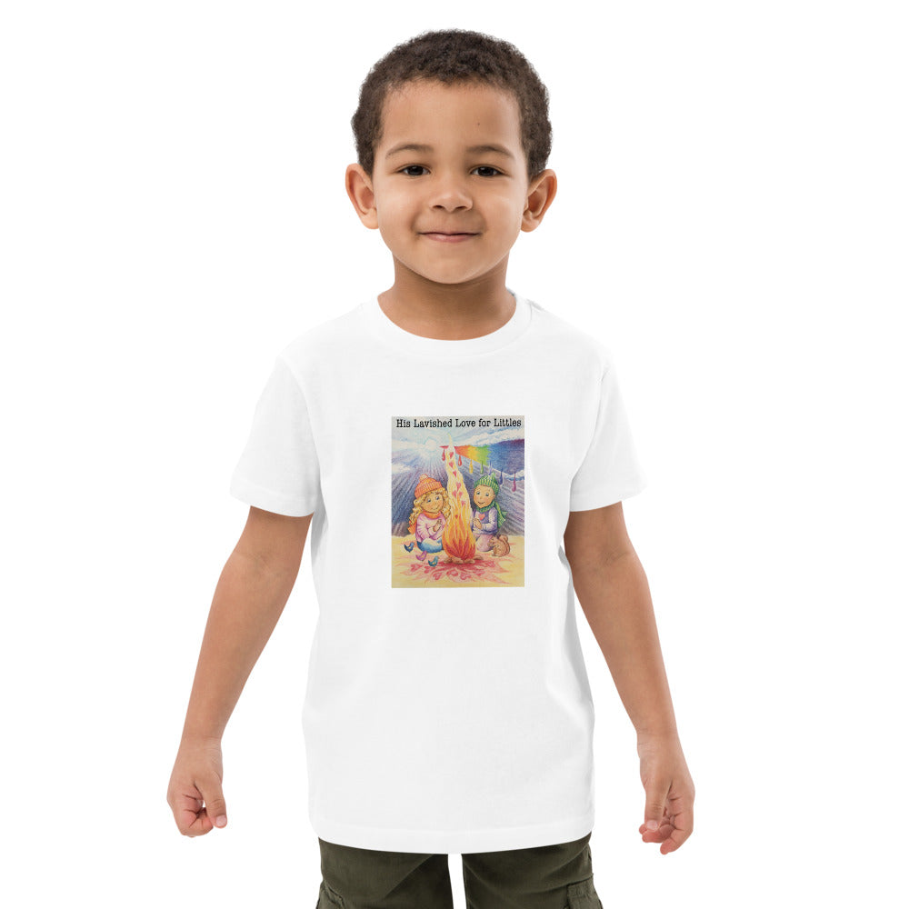 Wholly His Lavished Love Organic cotton kids t-shirt