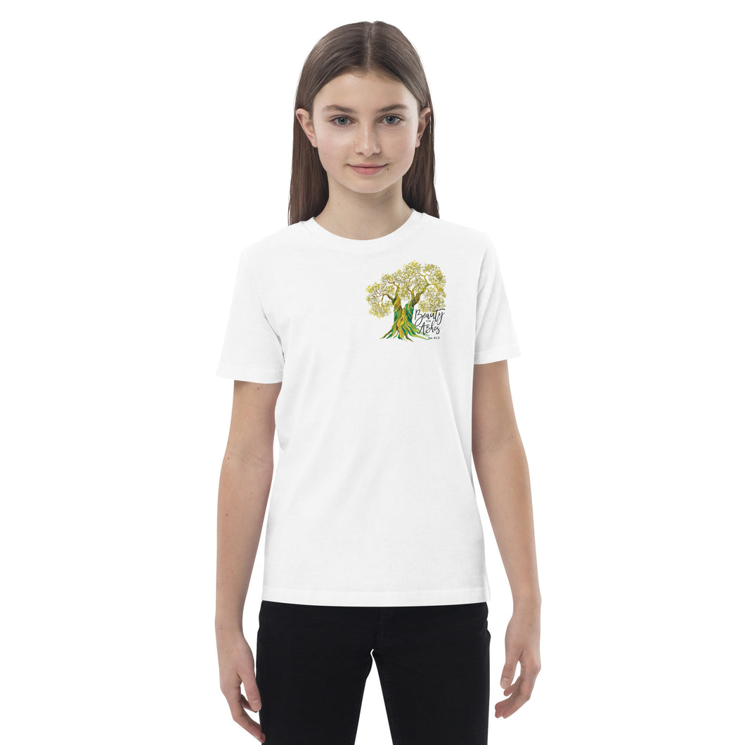 Beauty for Ashes Organic cotton kids t-shirt