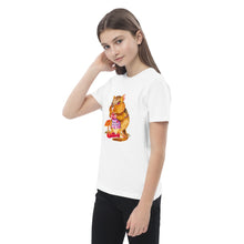 Load image into Gallery viewer, Carrie the Chipmunk Organic cotton kids t-shirt
