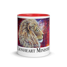 Load image into Gallery viewer, Lionheart Ministry Mug with Color Inside
