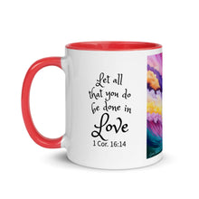 Load image into Gallery viewer, A Mother&#39;s Prayer Mug with Color Inside
